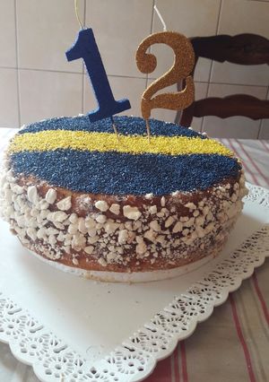 Una foto de Torta de cumpleaños de boca rápida