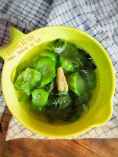 Foto resep Bening Bayam Gambas/Oyong Temukunci
