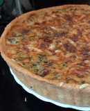 Quiche de espinacas 🥬bacon 🥓 y champiñones... 🍄