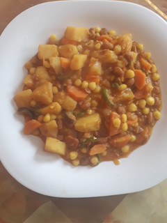 A picture of Githeri mix.