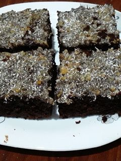 صورة لوصفة كيكه الشوكولاته والقهوة