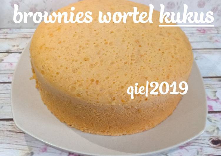 Brownies wortel kukus