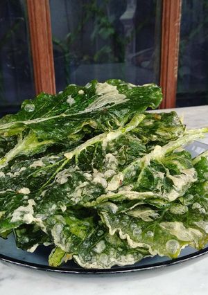 Foto resep Tempura sayur sawi