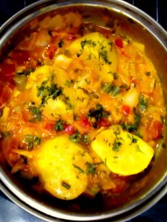 Una foto de Papas Chorreadas