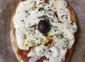 Una foto de Pizzetas 25% harina integral