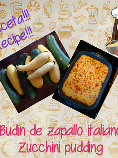 Una foto de Budín de zapallitos italianos