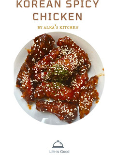 Foto resep Korean spicy chicken