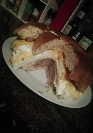 Una foto de Hamburguesa gigante 🙈