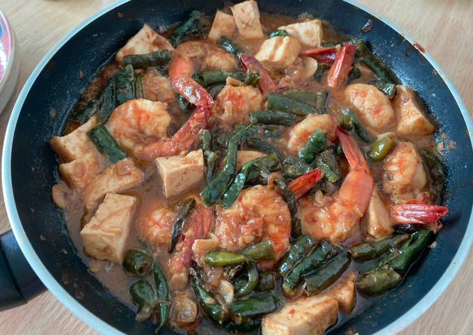 Langkah Mudah Memasak Resep Panas Ati Udang dan Tahu