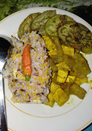 Foto resep Tahu tempe masak kuning (tanpa minyak,gula dan santan)
