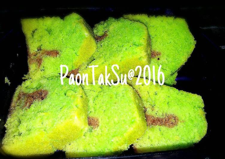 Cake Tape Pandan Kukus simpel&amp;lumer