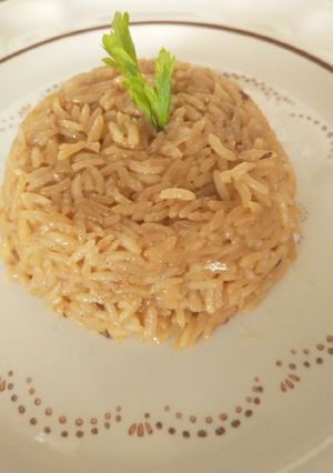 Una foto de Arroz pilaf