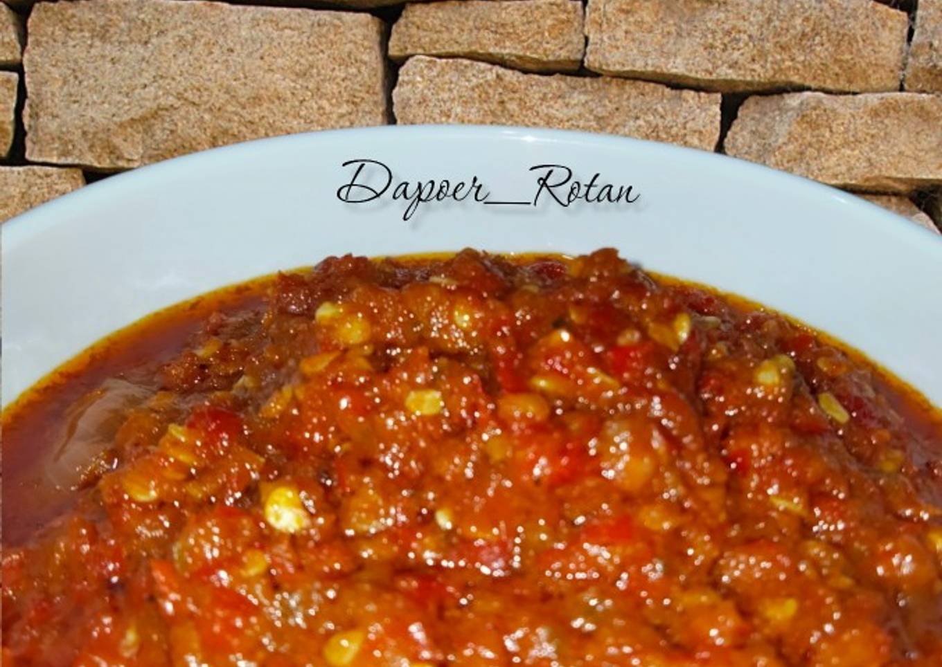 Resep GBA8. Bumbu Dasar Merah Anti Gagal