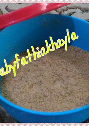 Foto resep Bubuk Tempe beraroma (resep MPASI 6m, sudah lolos menu tunggal)