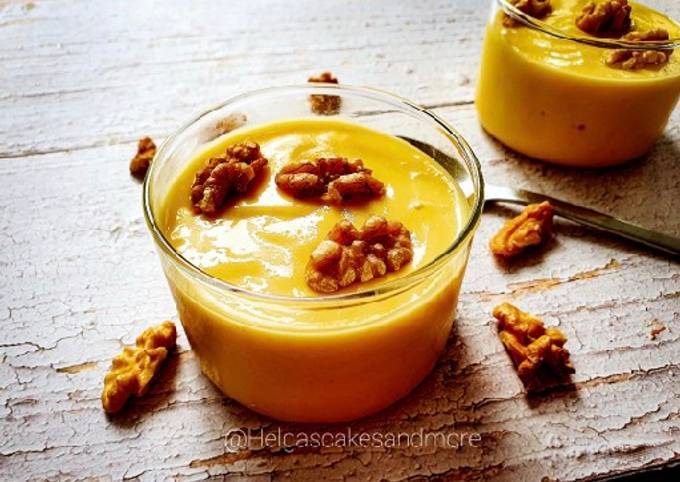 Cremiges Mango- Dessert