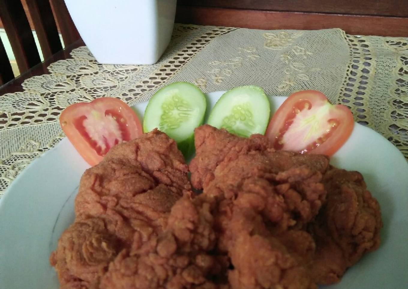 Ayam goreng tepung gaya KFC