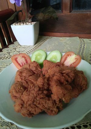 Foto resep Ayam goreng tepung ala2 kfc
