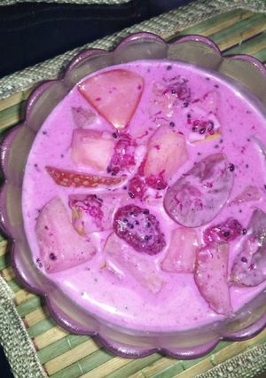 Foto resep Salad buah simpel