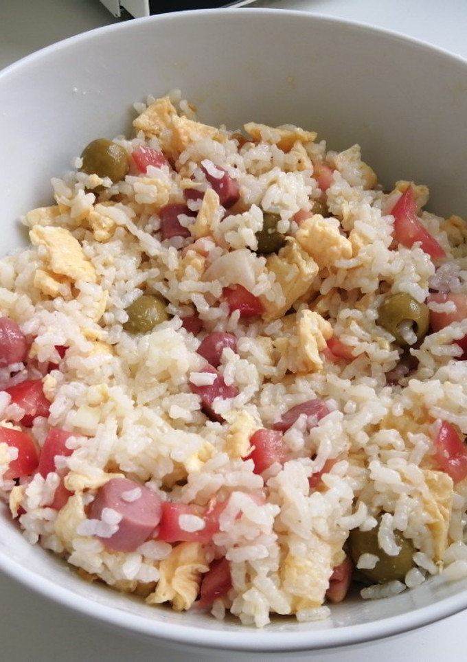 Una foto de Ensalada de arroz