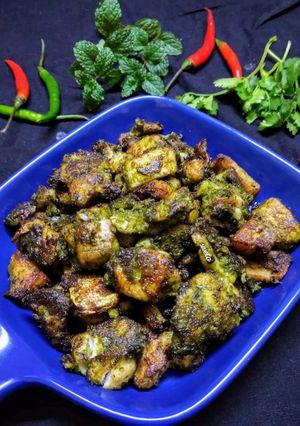 হরিয়ালী ভেটকি ফ্রাই (Hariyali Bhetki Fry recipe in Bengali) রেসিপির প্রধান ছবি