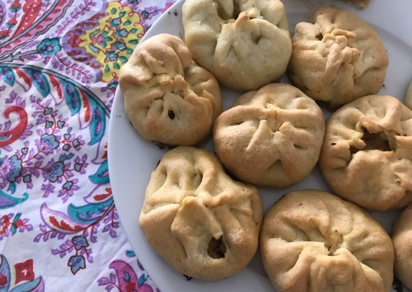 Empanadillas con carne y verduras