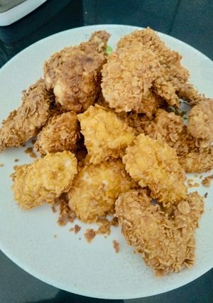 Gambar Easy Crunchy Cornflake Chicken