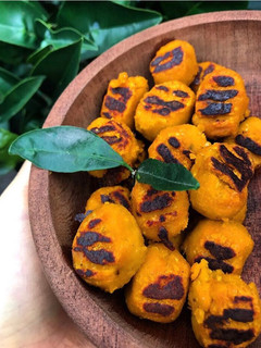 Una foto de Ñoquis veganos de zapallo sin harinas