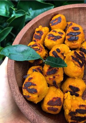 Una foto de Ñoquis veganos de zapallo sin harinas