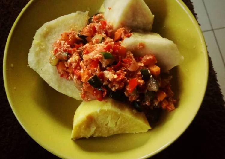 Easiest Way to Prepare Quick Boiled potatoes and egg sauce | Satisfyingrecipe.web.app