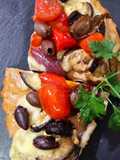 Tosta de verduras de temporada Eco