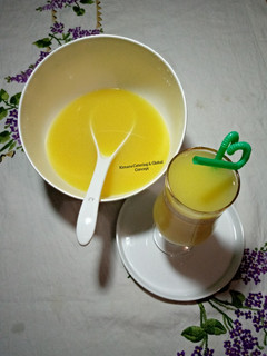A picture of Ginger & pineapple drink.