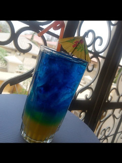 A picture of Blue Ocean Mocktail... So refreshing!.