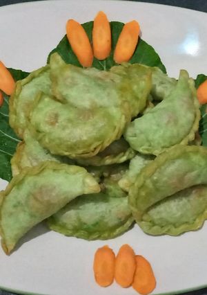 Foto resep Jalakote Hijau isi ayam dan sayuran