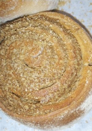 A picture of Tahini Rolls.