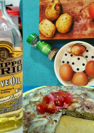 Foto resep Healthy Simple Breakfast (Eat clean series) "Spanish Frittata"