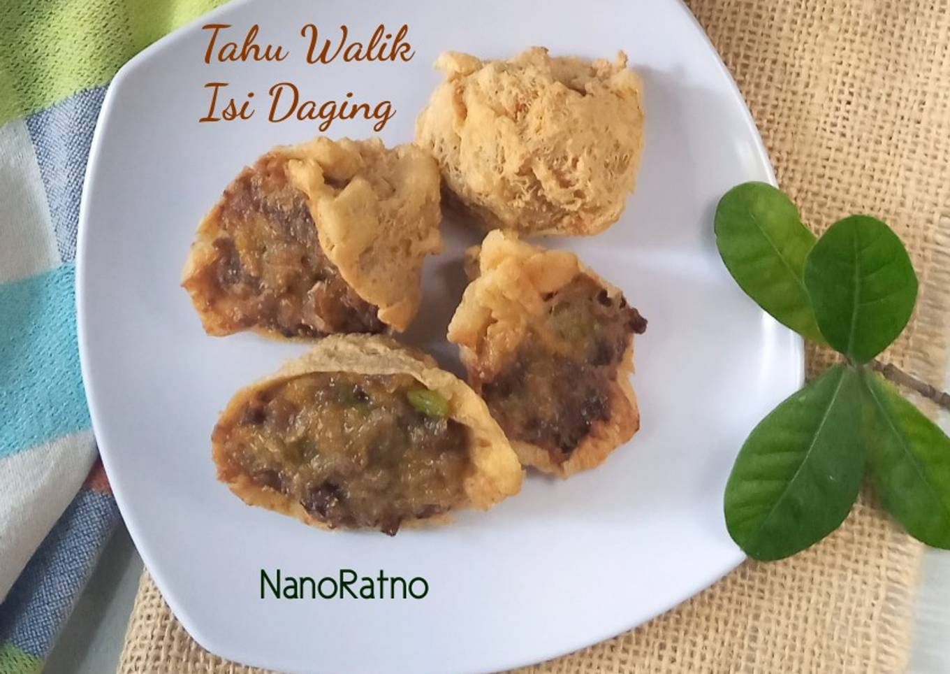 Tahu Walik Isi Daging Sapi