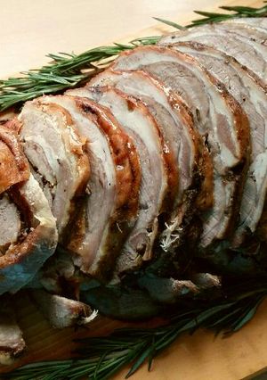 A picture of Vickys Easter Roast Lamb, GF DF EF SF NF.