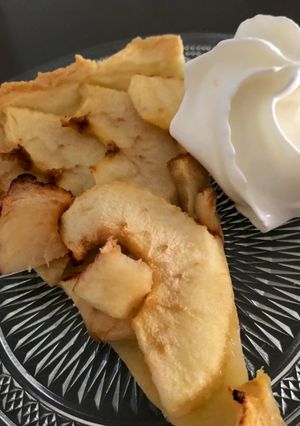 Une photo de Tarte aux pommes light