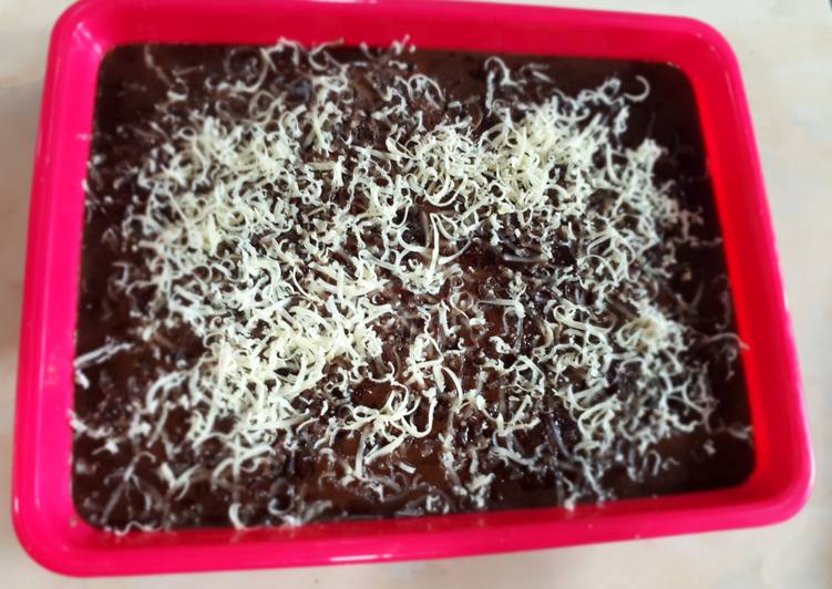 Puding nutrijell coklat keju