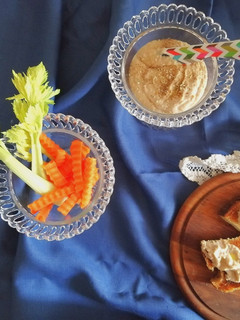 Foto di Hummus di fagioli borlotti