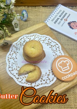 Foto resep (Simple) Butter Cookies