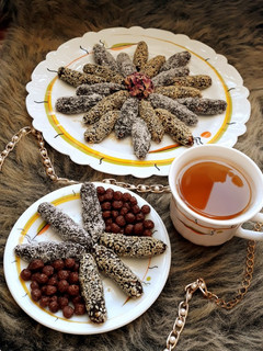 عکسی از دستور خرما گردویی (انگشتی)