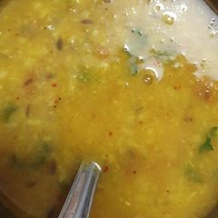 A picture of Yellow daal.