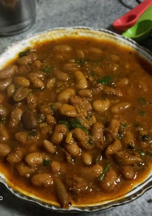 A picture of Dhaba Style Rajma Masala.