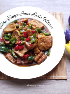 Foto resep Tahu Tempe Saus Lada Hitam