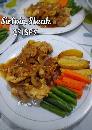 Foto resep Sirloin Steak Crispy