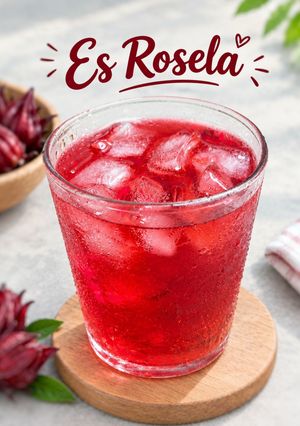 Foto resep Es Rosella