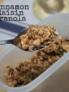 Foto resep Cinnamon raisin granola