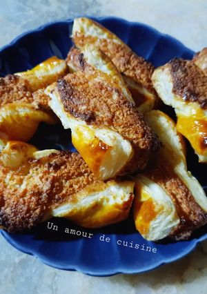 Une photo de Torsades feuilletées crème d'amandes ☕
