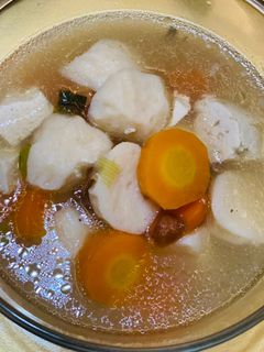Foto resep Resep Sup baso ikan,wortel dan tahu